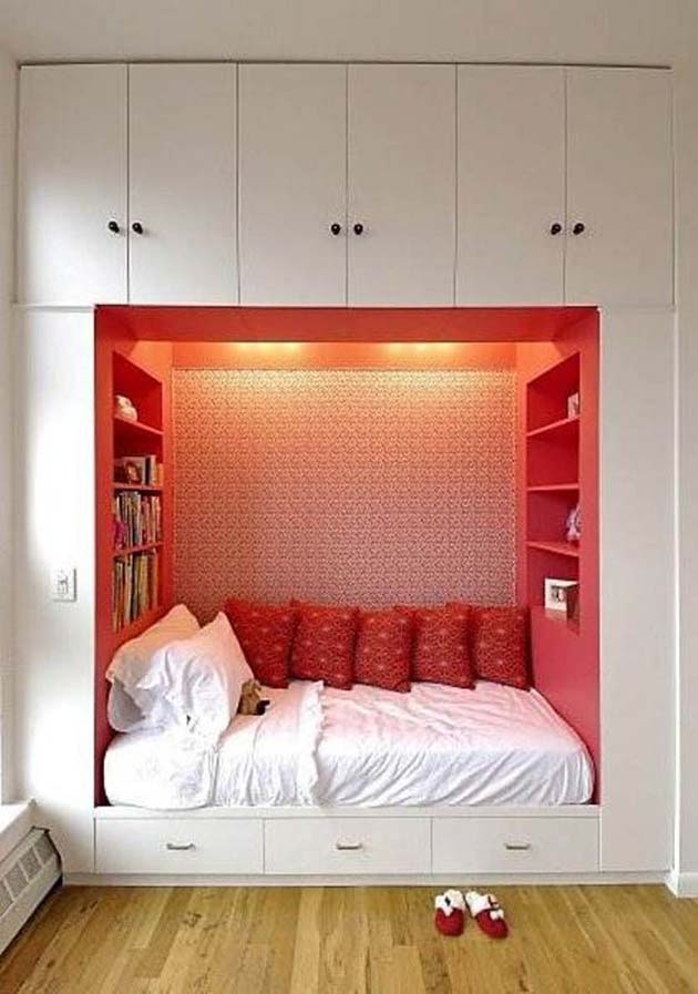 31 Small Space Ideas To Maximize Your Tiny Bedroom HomeDesignInspired