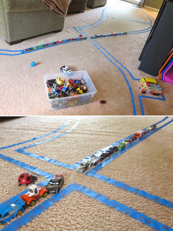 DIY Projects for Kids Inspired by Race Car Tracks - HomeDesignInspired