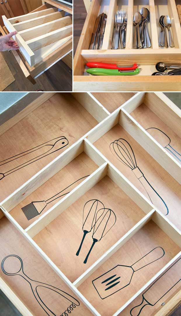 15 Cool DIY Drawer Divider Ideas to Conquer Clutter