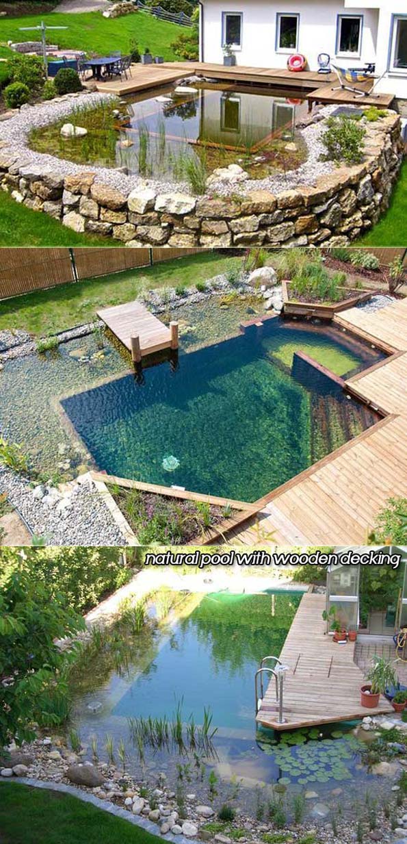 Natural Swimming Pool Ideas [How to, Tips and Pictures]
